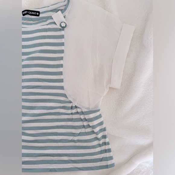 Gently Used Vintage Mary Quant Blouse, Size Medium - Picture 7 of 15